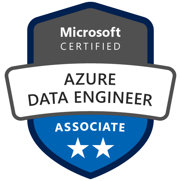 Microsoft Azure Data Engineer Associate Certificate